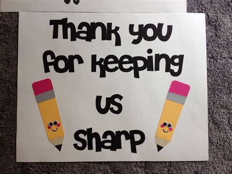 Hand-written notes of gratitude from students can mean a lot. . Teacher appreciation week poster ideas